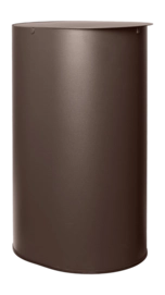 Prullenbak Ferm Living Enkel Bin Large Dark Chocolate