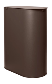 Prullenbak Ferm Living Enkel Bin Medium Dark Chocolate