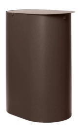 Prullenbak Ferm Living Enkel Bin Small Dark Chocolate