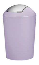 Prullenbak Kela Marta Swing Pastel Lila 5 L