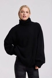 Pullover Deblon Women Juliette Turtleneck Black