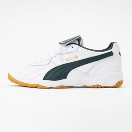Baskest PUMA Homme King Indoor PUMA White / Green Terrain