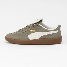 PUMA Unisex Palermo Premium Suede Velvet Moss Warm White