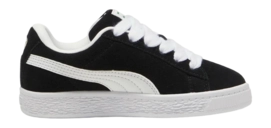 PUMA Kids Suede XL PS Black-White