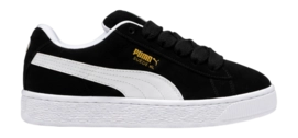PUMA Kids Suede XL PS Black-White