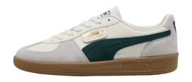 PUMA Unisex Palermo Lth Warm White / Green Terrain