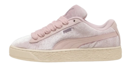 PUMA Women Suede XL Velvet Dream Mauve Mist / Alpine Snow
