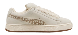 PUMA Youth Suede XL Leopard Alpine Snow-Warm White