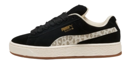 PUMA Youth Suede XL Leopard PUMA Black-Warm White