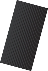 Badlaken Pure Stripe Black Katoen Essenza