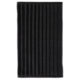 Handdoek Essenza Pure Stripe Black Katoen Badstof