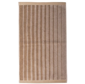 Handdoek Pure Stripe Clay Katoen Badstof Essenza
