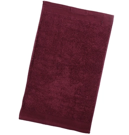 Serviette de bain Essenza Pure Bordeaux Coton (70 x 140 cm)