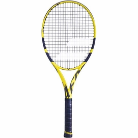 Test Tennisracket Babolat Pure Aero Team Yellow Black (Bespannen)