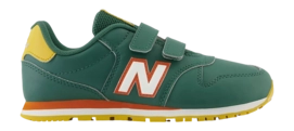 Sneaker New Balance PV500 Kinder GG1 Nightwatch Green Cayenne-Schuhgröße 29