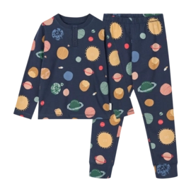 Pyjama Liewood Kids Wilhelm Printed Pyjamas Set Universe / Classic Navy