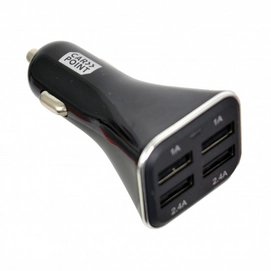 Autolader Carpoint USB Quad 12V/24V