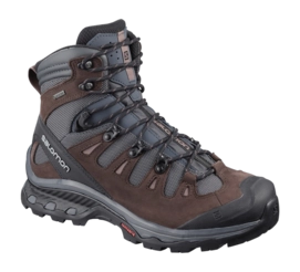Wandelschoen Salomon Women Quest 4D 3 GTX Ebony Chocolate Plum Peppercorn