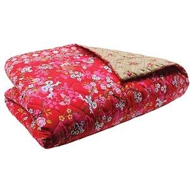 Tagesdecke Pip Studio Chinese Blossom Rot Baumwolle