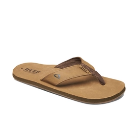Tong Reef Leather Smoothy Bronze Brown Men-Taille 42