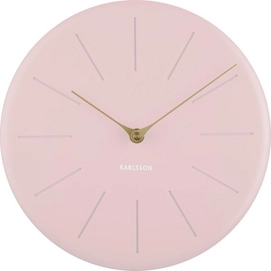 Klok Karlsson Sole Station Polyresin Matt Pink 25 cm
