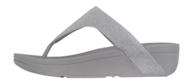 FitFlop Lottie™ Glitzy Toe Post Silver