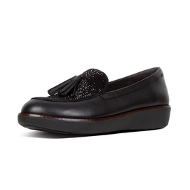 FitFlop Petrina Crystalled Loafer Black