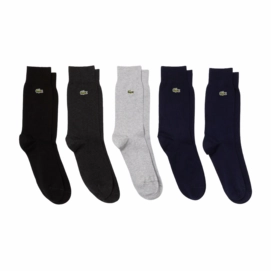 Chaussettes Lacoste Unisex RA8069 Navy Blue/Silver Chine