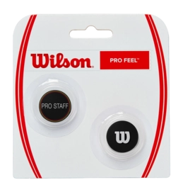 Racket Demper Wilson Pro Feel Pro Staff Dampener 2 Pack Black / Red / White