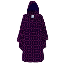 Poncho Lindy Navy Happy Rainy Days
