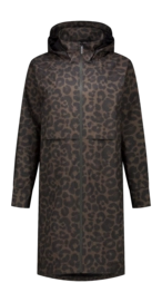 Raincoat Deblon Women Romy Leopard Cacao