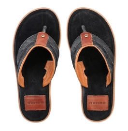 Slipper Rehab Raoul Black-Denim