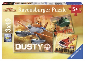 Puzzel Ravensburger Planes (3 x 49 Stukjes)
