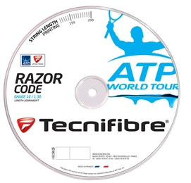 Tennis String Tecnifibre Bob 200M Razor Code carbone 1,30