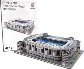 Puzzel Real Madrid Santiago Bernabeu 3D (47 stukjes)