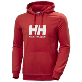 Pullover Helly Hansen Logo Hoodie Red Herren-L