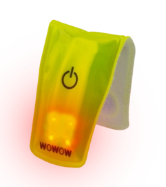 Reflecterende band WOWOW Magnetlight 2.0 Yellow