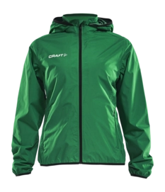 Regenjas Craft Women Jacket Rain Team Green