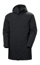 Regenjas Helly Hansen Men Brussel Coat Black Regular Fit