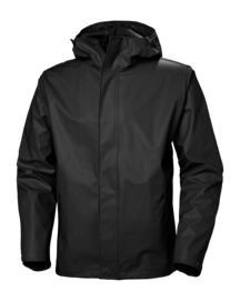 Regenjas Helly Hansen Men Moss Jacket Black Regular Fit