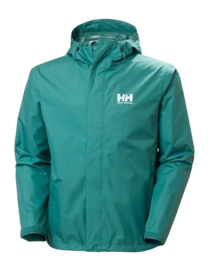 Regenjas Helly Hansen Men Seven J Jacket Opal Green Regular Fit