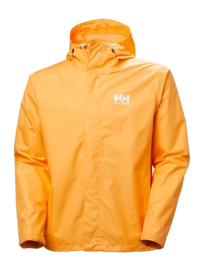 Regenjas Helly Hansen Men Seven J Jacket Orange Sorbet HELLY TECH Protection