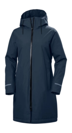 Regenjas Helly Hansen Women Aspire Rain Coat Navy Regular Fit