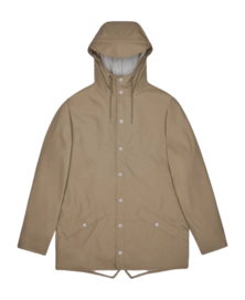 Regenjas RAINS Unisex Jacket Beige