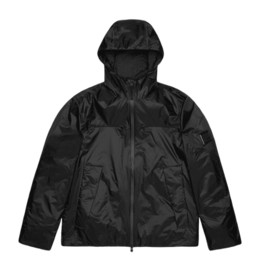Regenjas RAINS Unisex Kauto Insulated Pocket Jacket Black