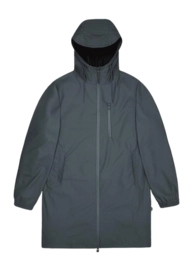 Regenjas RAINS Unisex Long Storm Breaker Lagoon