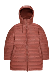 Imperméable Rains Femme Lohja Long Puffer Curve Jacket Honor