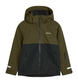 Regenjas Tretorn Kids Aktiv Cold Weather Jacket Olive Night