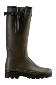 Regenlaars Le Chameau Men Vierzonord Neoprene Boot Vert Chameau / Black