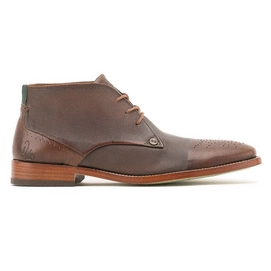 Schnürschuhe Rehab Cage Brogue Tobacco